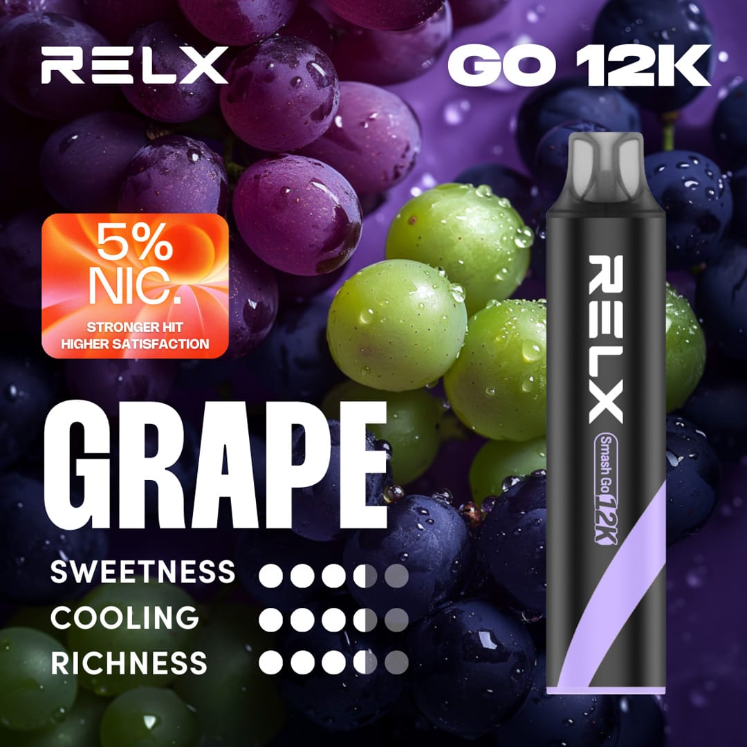 RELX悅刻12000口一次性拋棄式/一次性電子煙 -台灣現貨