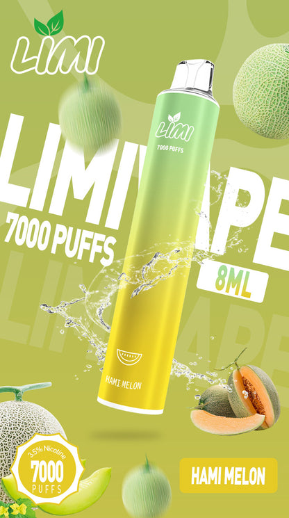 台灣現貨-Limi7000口拋棄式/電子煙  煙油容量更高 口味更優化